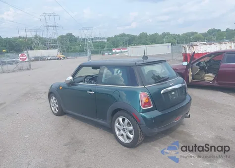 2009 Mini Cooper из США, поврежденный, VIN WMWMF33559TW74873